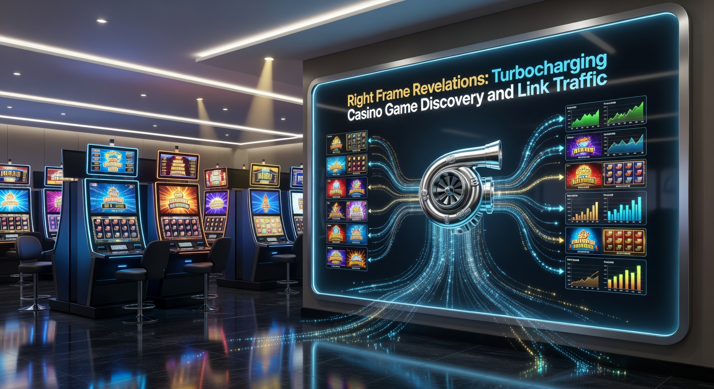 Close-up van een rechtsframe met klikbare links naar partnercasino's, jackpot trackers en affiliate banners die traffic doorsturen