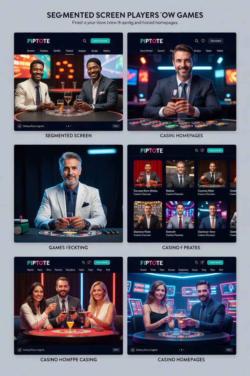 Overzicht van een casinohomepage met duidelijke linker-, rechter- en bodemzones die spelers leiden naar populaire spellen en links