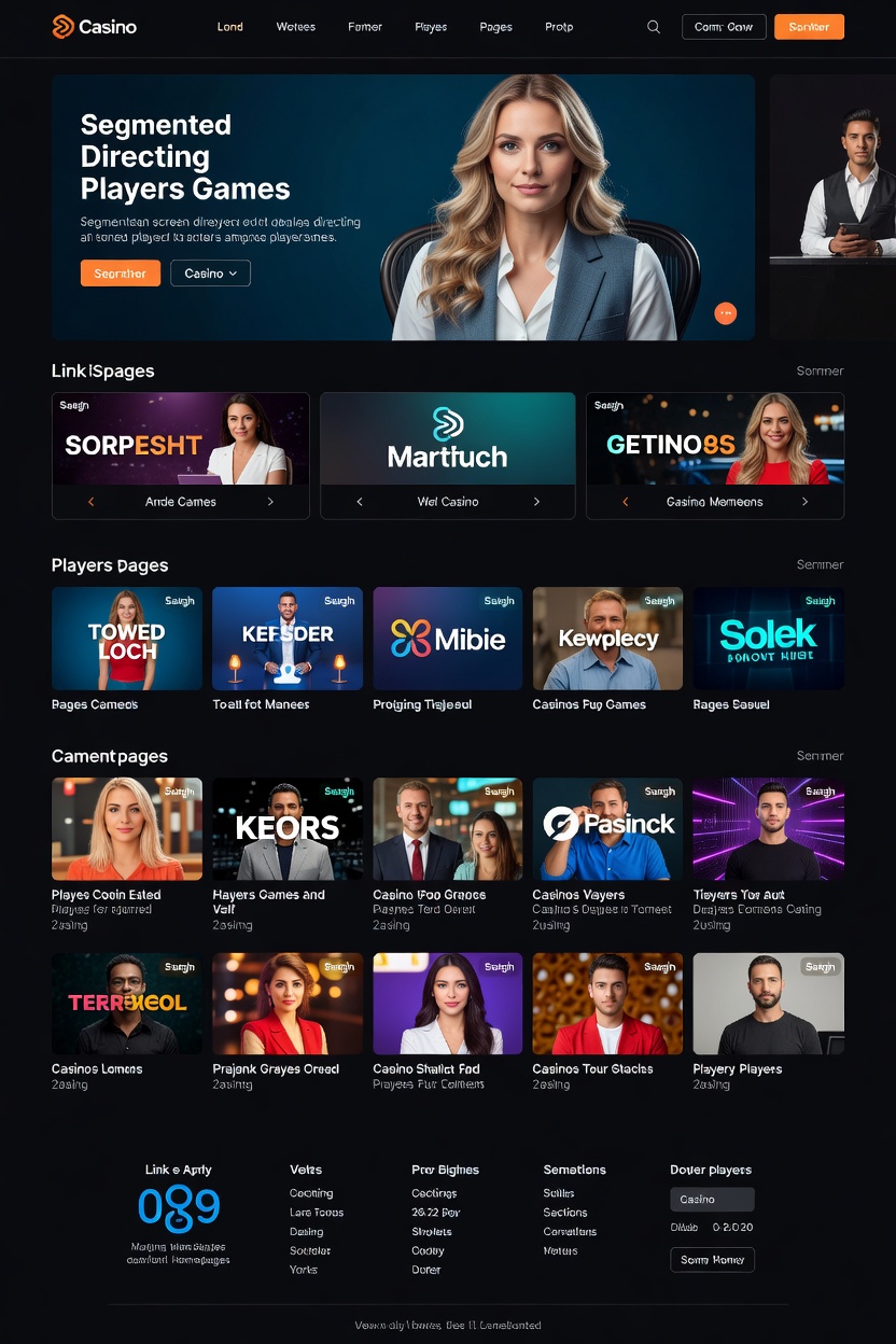 Detailopname van een rechterframe op een casino homepage met gerichte banners en links naar spellen